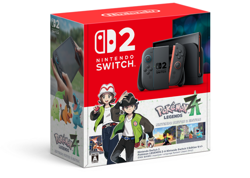任天堂 Nintendo Switch 2（日本語・国内専用） Pokemon LEGENDS Z-A Nintendo Switch 2 Edition セット ★印なしのみ
